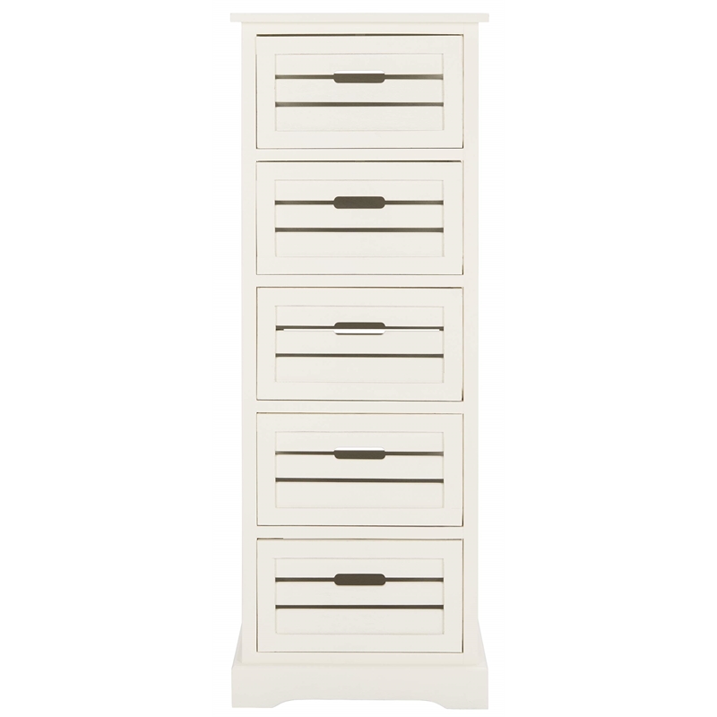 Hawthorne Collection Pine Cabinet in Cream