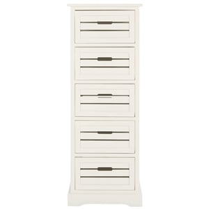 Hawthorne Collection Pine Cabinet in Cream