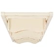 Hawthorne Collection Pine Wood Leaning Etagere in Ivory