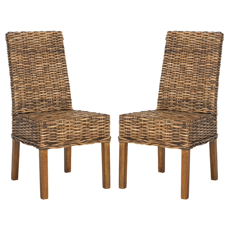 Hawthorne Collection Mango Dining Chair in Brown (Set Of 2)