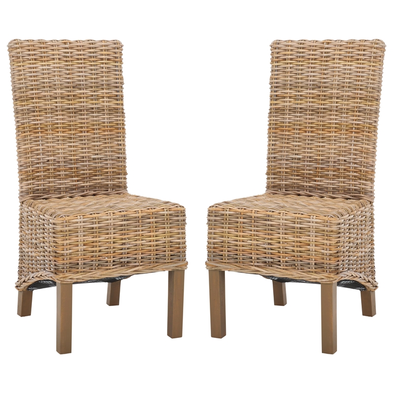 Hawthorne Collection Mango Dining Chair in Natural (Set Of 2)