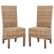 Hawthorne Collection Mango Dining Chair in Natural (Set Of 2)