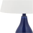 Hawthorne Collection Glass Double Gourd Lamp in Navy (Set Of 2)