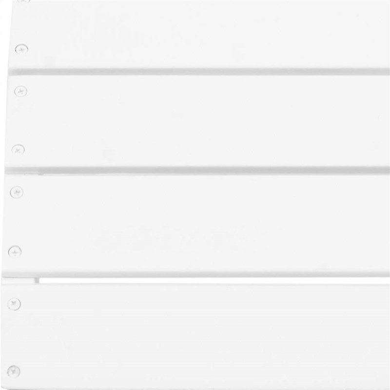 Hawthorne Collection Acacia Ottoman in White