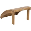 Hawthorne Collection Acacia Ottoman in Natural