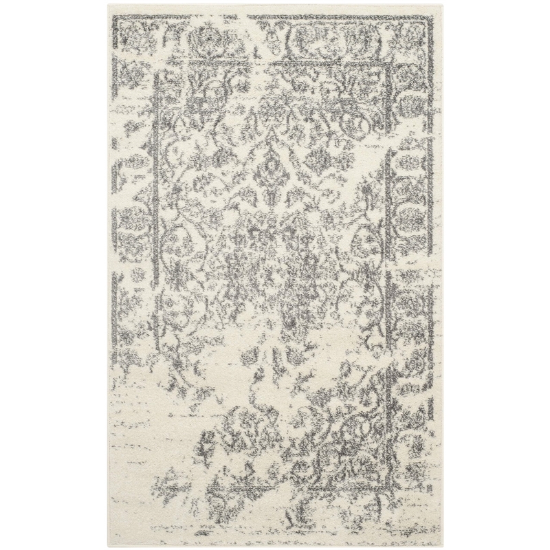 Hawthorne Collection Ivory Area Rug - 3' x 5'