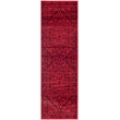 Hawthorne Collection Red Area Rug - Runner 2'6