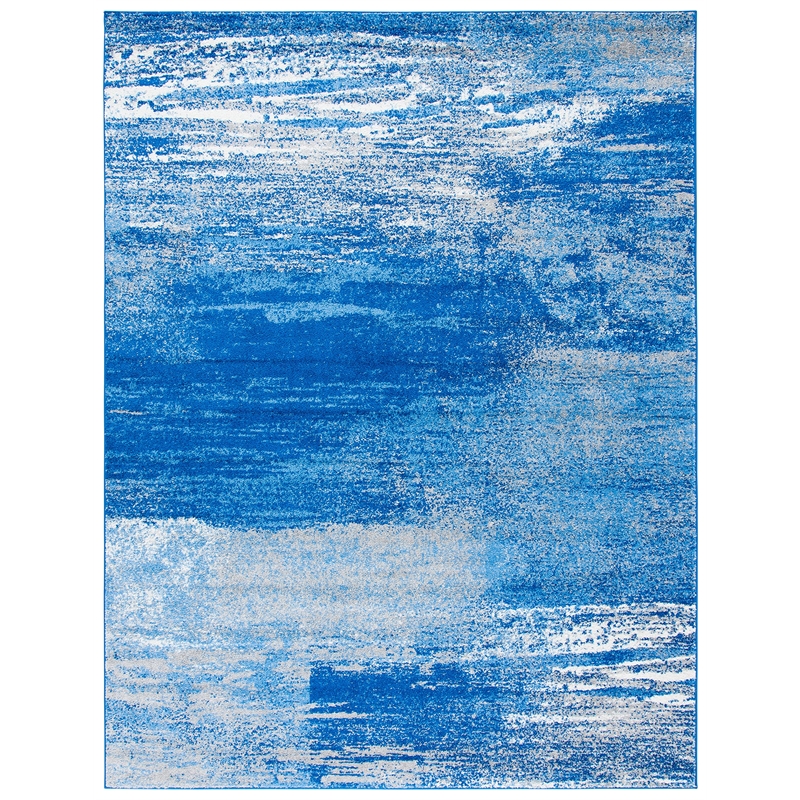 Hawthorne Collection Silver Area Rug - 6' x 9'
