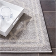 Hawthorne Collection Light Grey Indoor Outdoor Rug - 6' x 9'