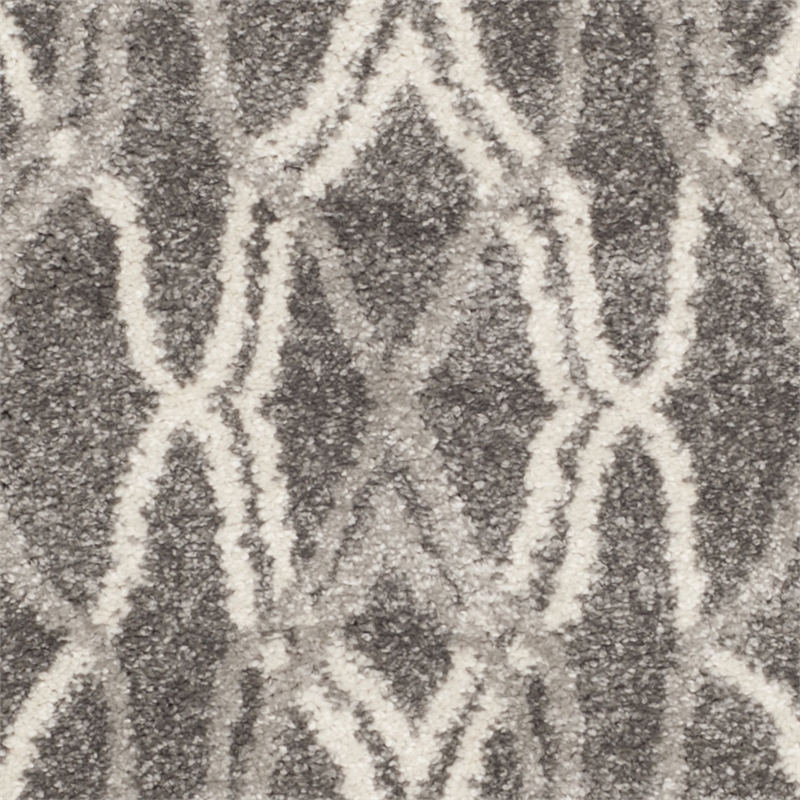 Hawthorne Collection Grey Indoor Outdoor Rug - Runner 2'6