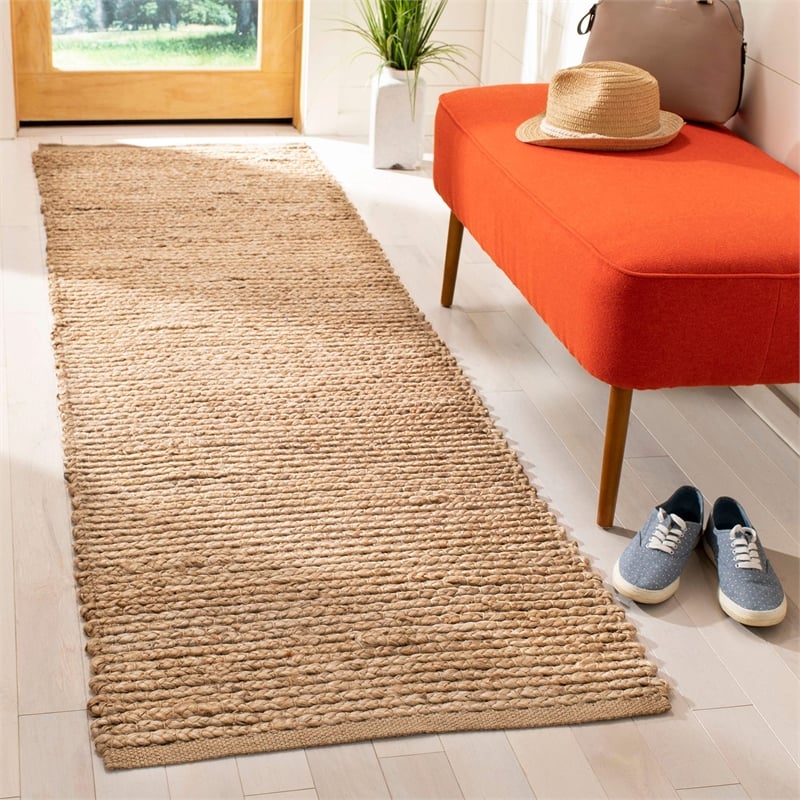 Hawthorne Collection Natural Contemporary Rug - 2' x 3'