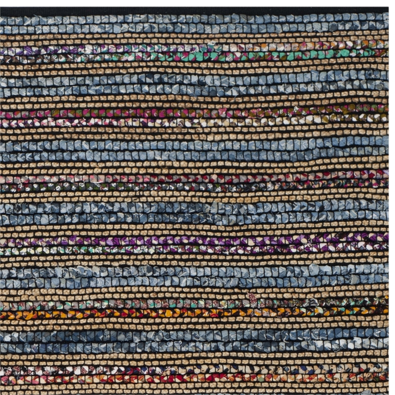 Hawthorne Collection Blue Contemporary Rug - 9' x 12'