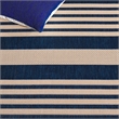 Hawthorne Collection Navy Indoor Outdoor Rug - Runner 2'3