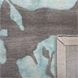Hawthorne Collection Grey Contemporary Rug - 3' x 5'