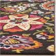Hawthorne Collection Brown Contemporary Rug - 6'7