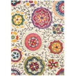 Hawthorne Collection Ivory Contemporary Rug - 3' x 5'
