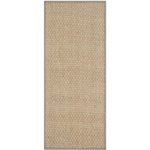 hawthorne collection natural area rug - 2' x 3'