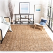 Hawthorne Collection Natural Area Rug - 5' x 7'6