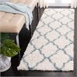 Hawthorne Collection Ivory Shag Rug - 2'3