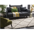 Hawthorne Collection Ivory Shag Rug - 4' x 6'