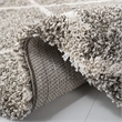 Hawthorne Collection Grey Shag Rug - 9' x 12'