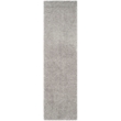 Hawthorne Collection Silver Shag Rug - Runner 2'3