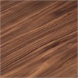 Hawthorne Collections Wood Walnut Brown Dining Table Round Mid-Century 47.24