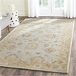 Hawthorne Collection 4' X 6' Hand Tufted Wool Rug in Light Blue and Sage
