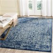 Hawthorne Collection 9' X 12' Power Loomed Rug in Navy and Ivory