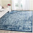 Hawthorne Collection 9' X 12' Power Loomed Rug in Navy and Ivory