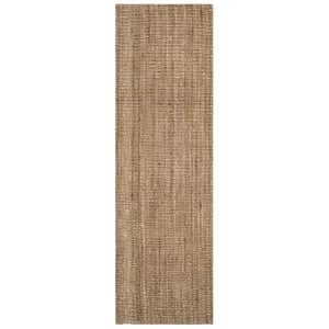 Hawthorne Collection 2'6&quot X 8' Hand Woven Jute Rug