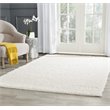 Hawthorne Collection 9' X 12' Power Loomed Polypropylene Rug in White