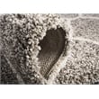 Hawthorne Collection 6' X 9' Power Loomed Rug in Gray and Ivory