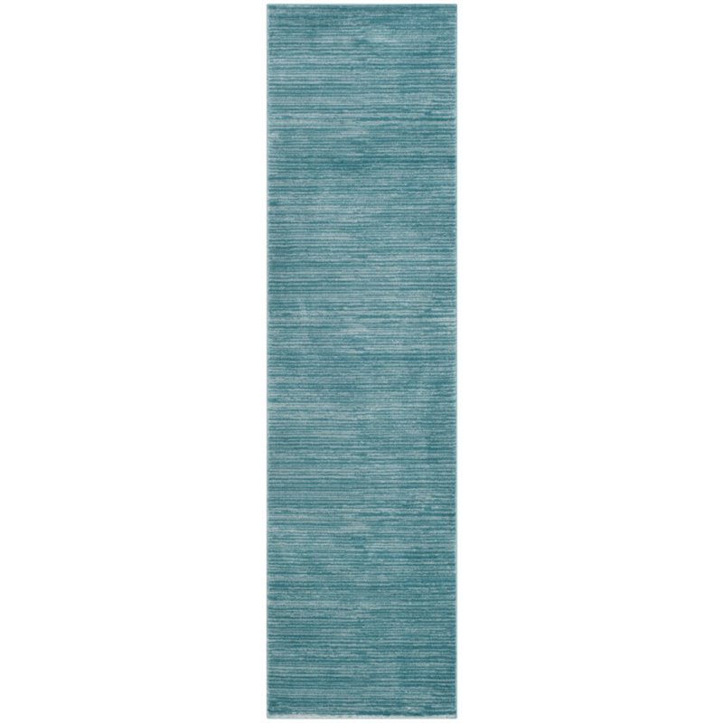 Hawthorne Collection 3' X 5' Power Loomed Rug in Seafoam