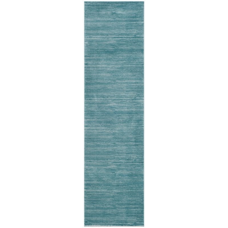 Hawthorne Collection 3' X 5' Power Loomed Rug in Seafoam