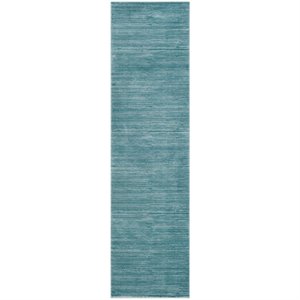 hawthorne collection 4' x 6' power loomed rug in seafoam