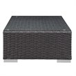Hawthorne Collection Patio Ottoman in Canvas Navy