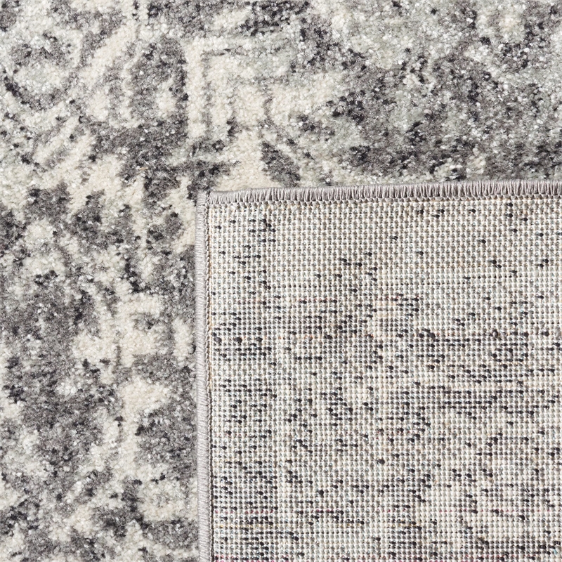 Hawthorne Collection 11' X 15' Rug in Gray and Ivory