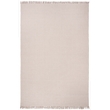 Hawthorne Collection 5' X 8' Hand Woven Cotton Pile Rug in Ivory