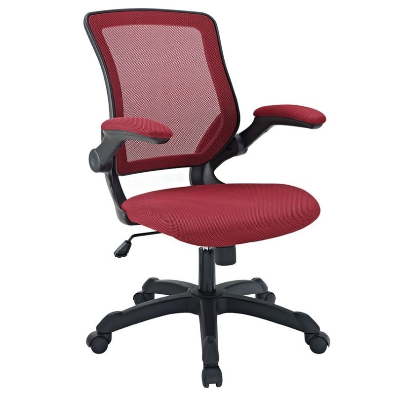 Hawthorne Collection Mesh Office Chair in Red