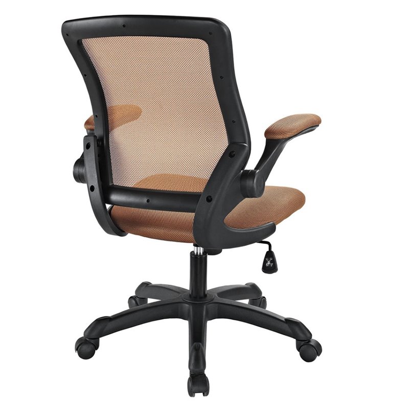 Hawthorne Collection Mesh Office Chair in Tan Cymax Business