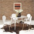 Hawthorne Collection Dining Table in White