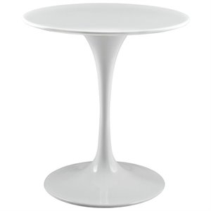 Hawthorne Collection 28&quot Round Dining Table in White