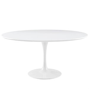 Hawthorne Collection 60&quot Round Dining Table in White