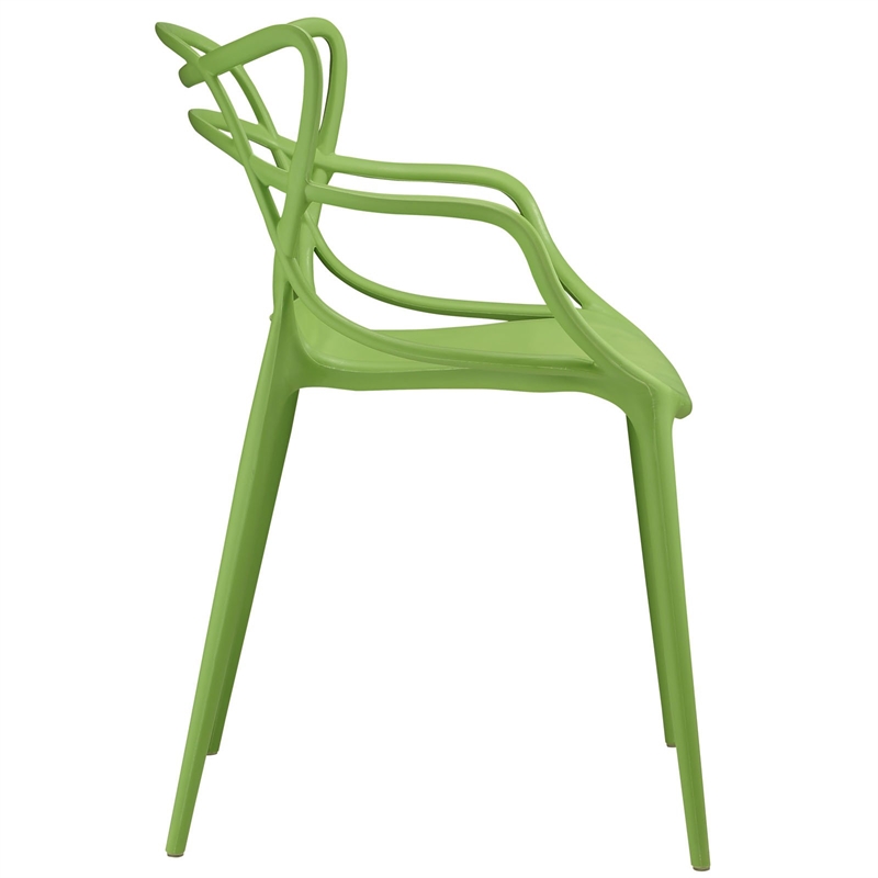 Hawthorne Collection Dining Arm Chair in Green