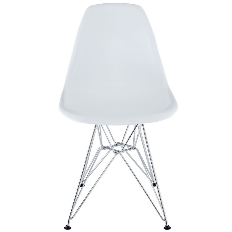 Hawthorne Collection Dining Side Chair in White