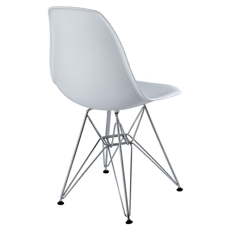 Hawthorne Collection Dining Side Chair in White