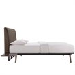 Hawthorne Collection 3 Piece Queen Bedroom Set in Cappuccino and Brown