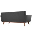 Hawthorne Collection Loveseat in Gray