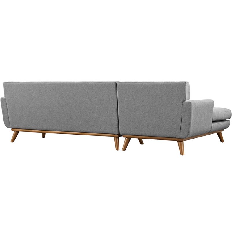 Hawthorne Collection Left Facing Sectional in Expectation Gray